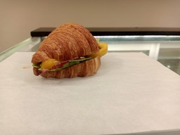smoked peef corissant